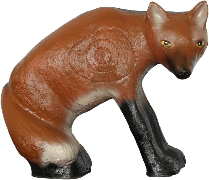 3D Fox Archery Target for Backyard,Self Healing, UV Protected, High Density Life