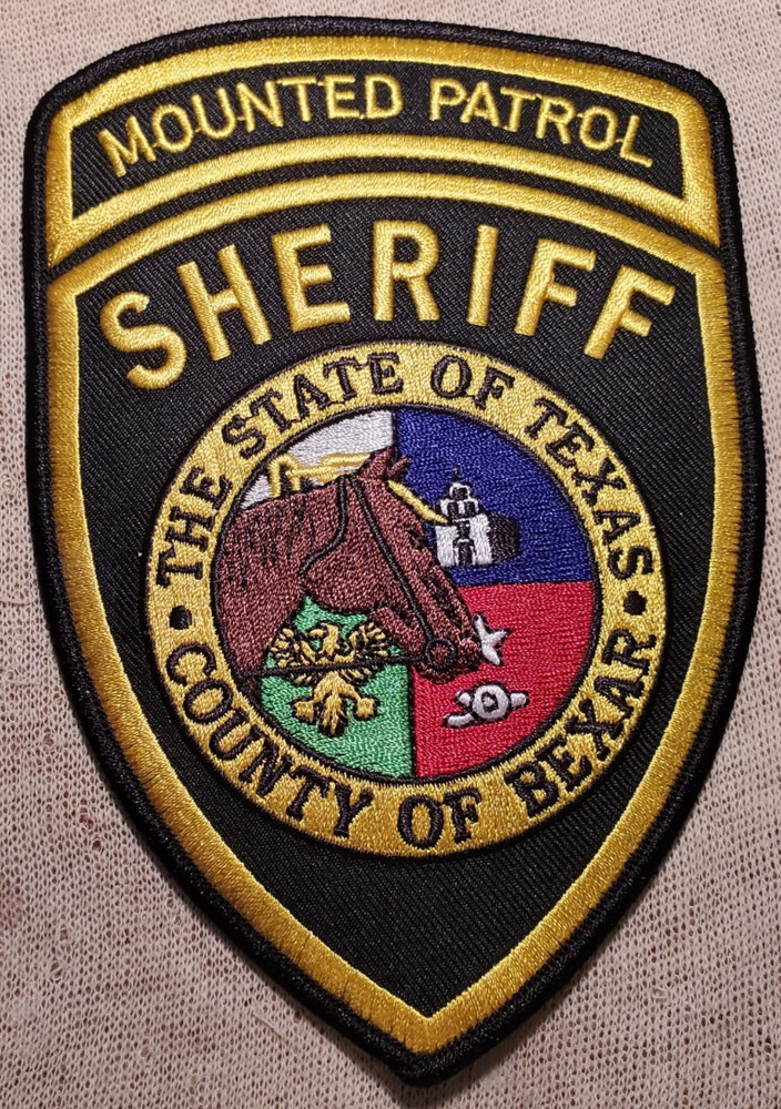TX Bexar County Texas Mounted Patrol Sheriff Shoulder Patch