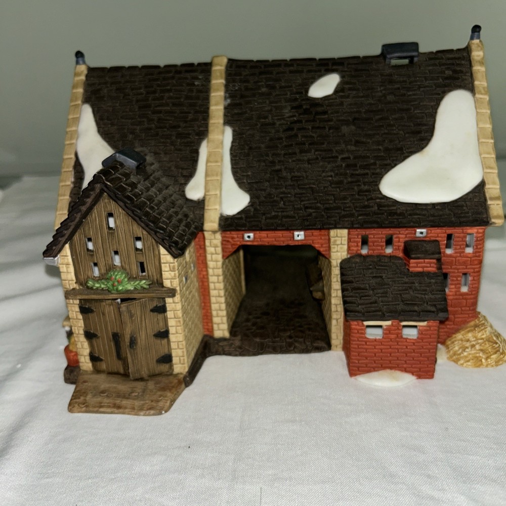 dept 56 butter tub Barn