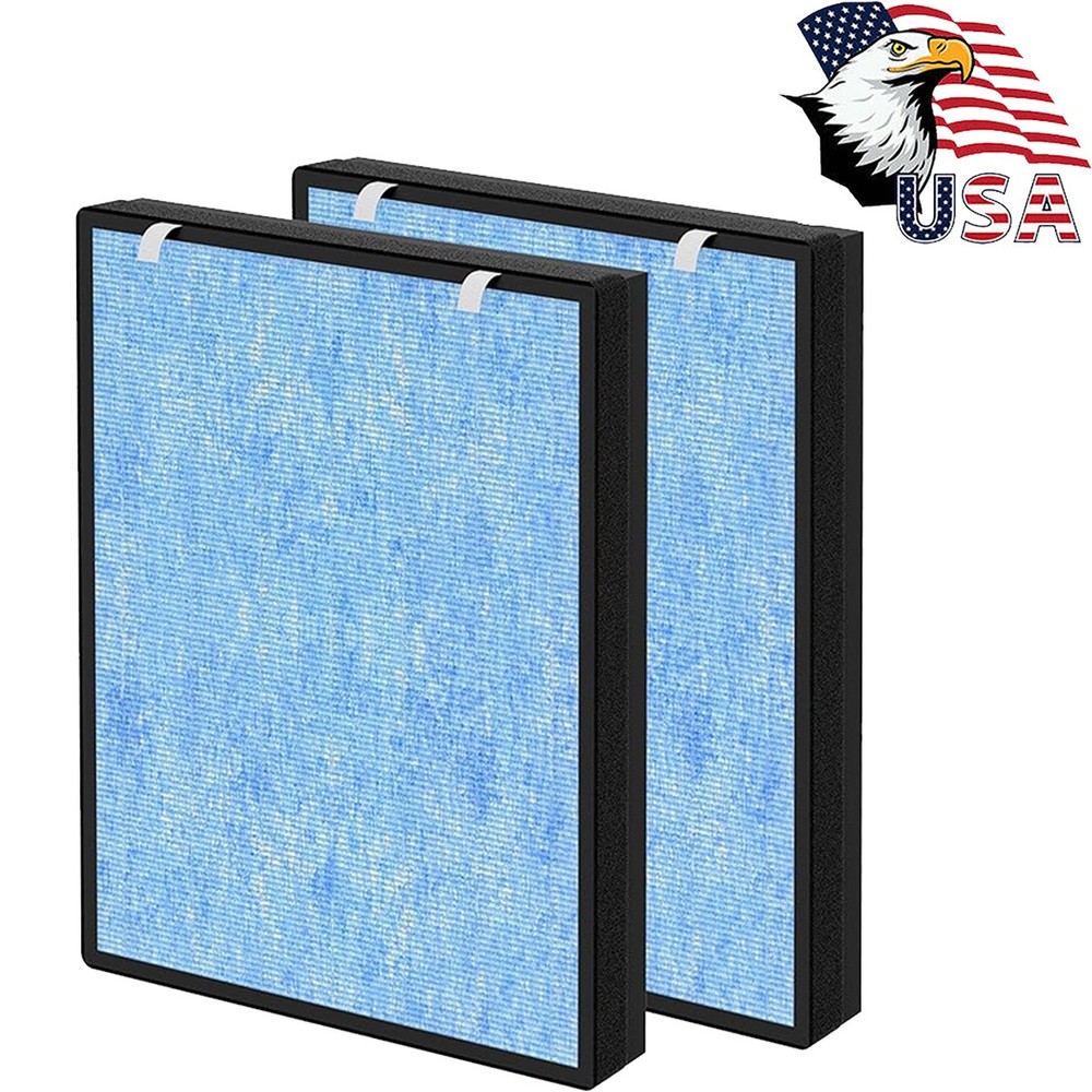 1-2 Pack HSP002 True HEPA Filter Replacement Filter For Hathaspace Air Purifier