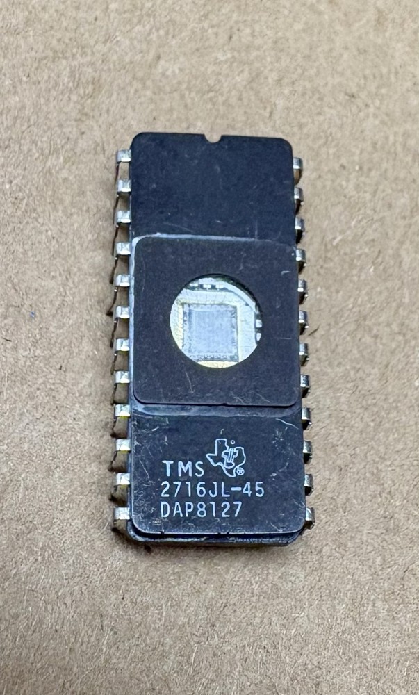 TMS2716 EPROM - blank (tested)