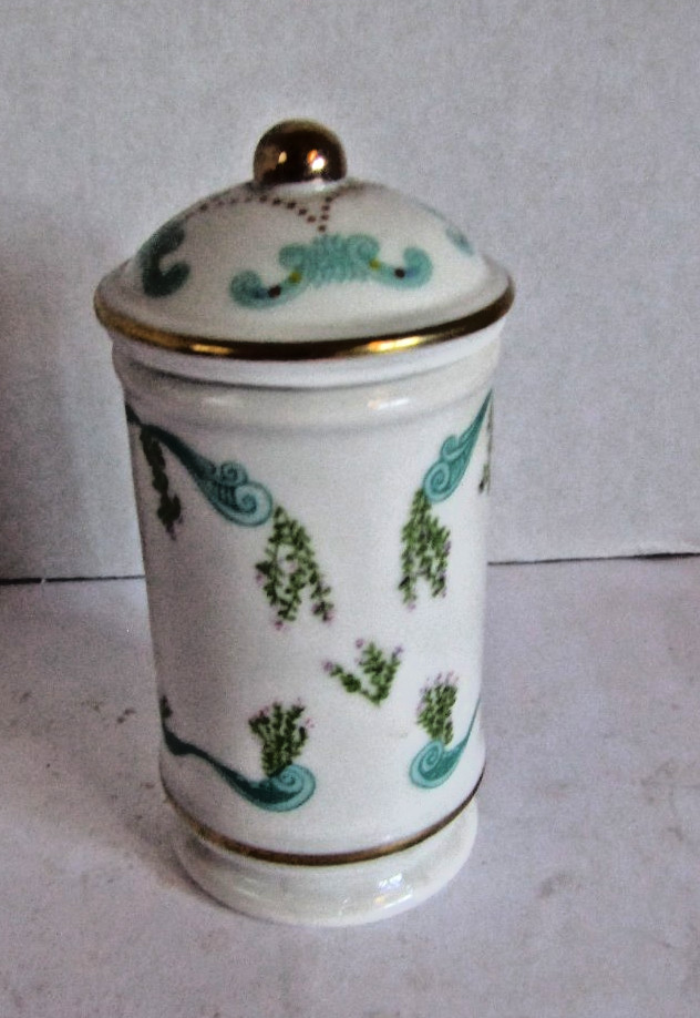 Lenox Carousel Fine Porcelain THYME Spice Jar
