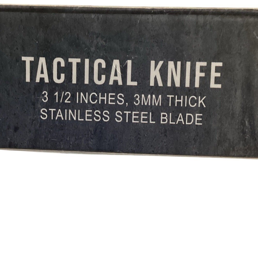 Tactical Folding Knife with Skull Emblem