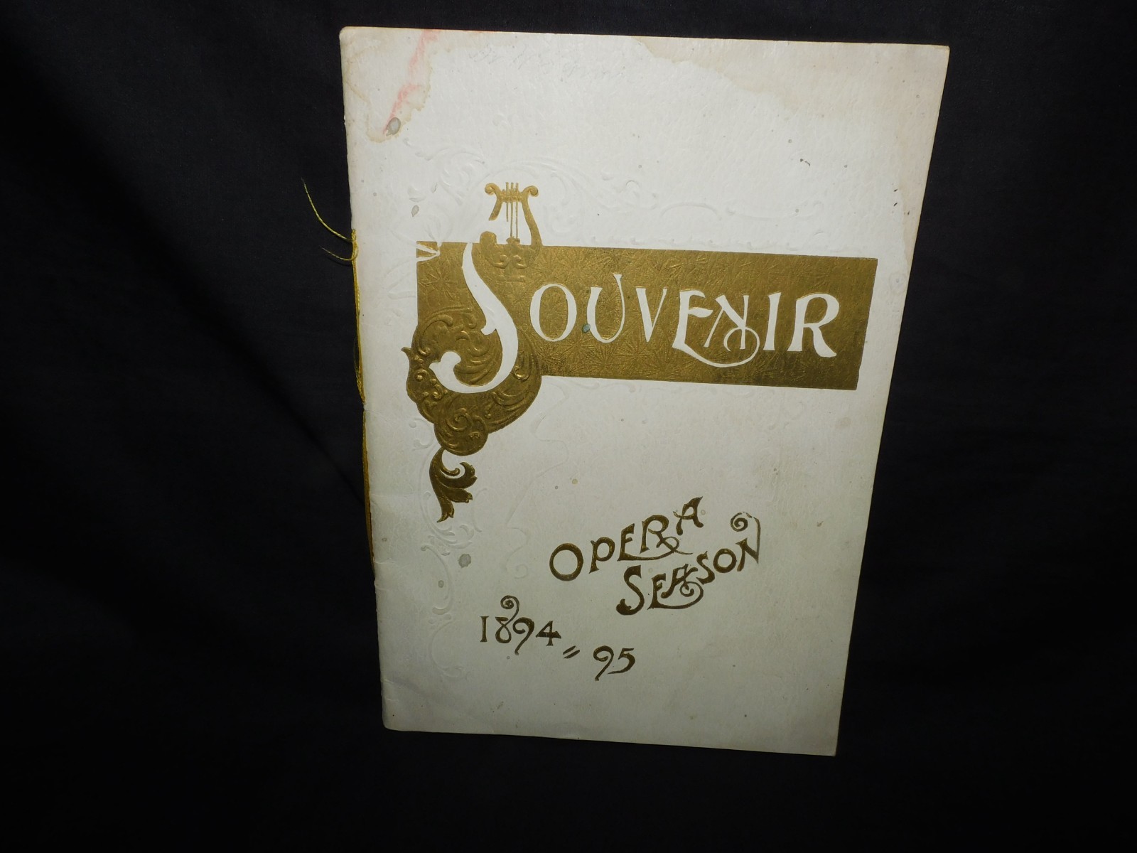 Antique 1895 Freund's Souvenir of the Season at the Metropolitan Opera House