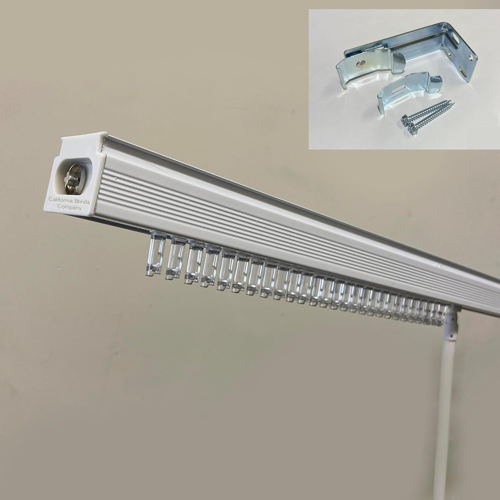 Vertical Blind Headrail Custom Made to Your Size & Stack