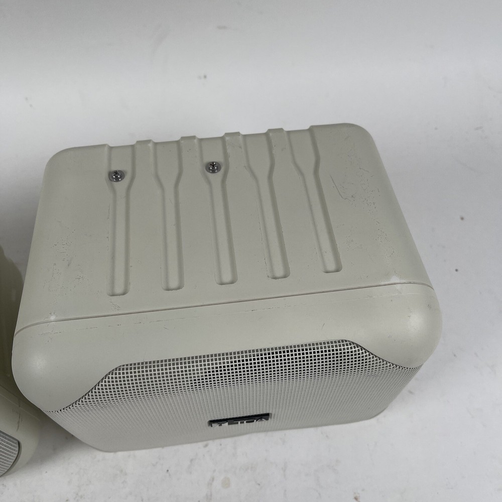 2 TOA Electronics Speaker System F-5 White