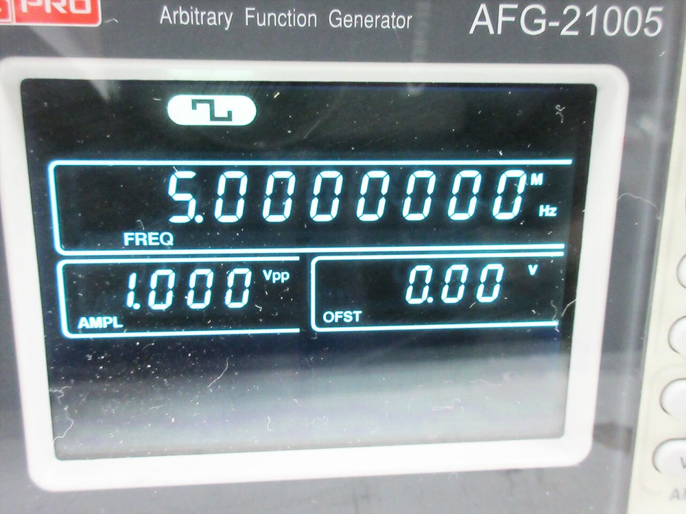 RS PRO AFG-21005 ARBITRARY FUNCTION GENERATOR 5 MHZ AFG21005 123-3529