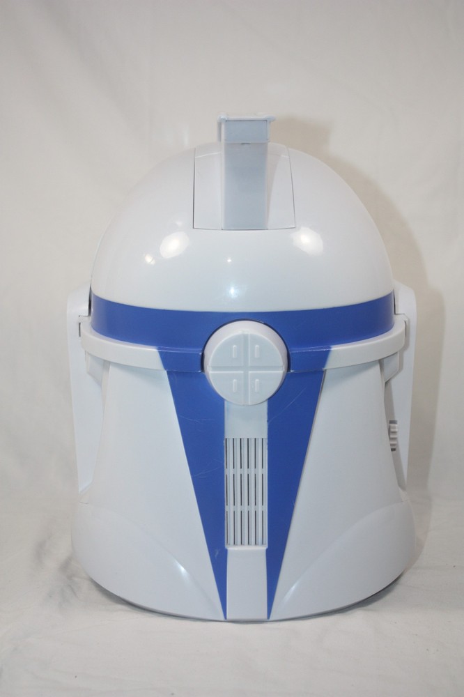 The Clone Wars Captain Rex Electronic Command Helmet 2008 Star Wars WORKS