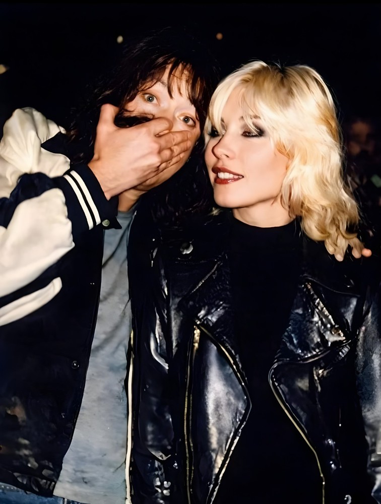 8.5x11 Kiss Ace Frehley & Debbie Harry Blondie Photo Poster Studio 54
