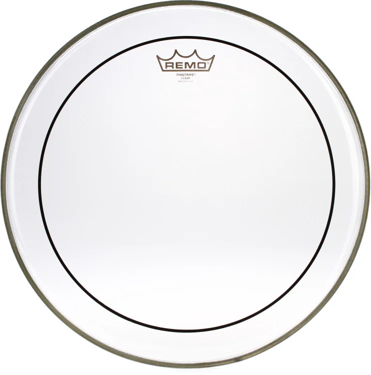 Remo Clear Pinstripe Drumhead - 15"