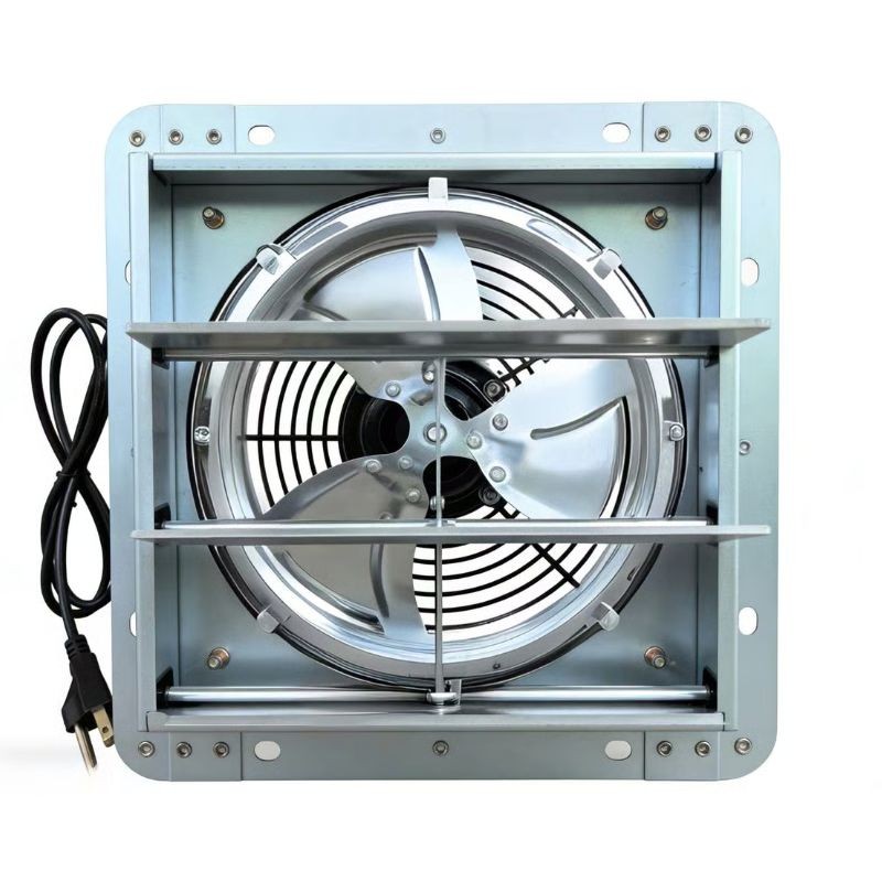 ACIQ 10” Shutter Wall Exhaust Fan Direct Drive 820 CFM 120 Volts 1 Phase