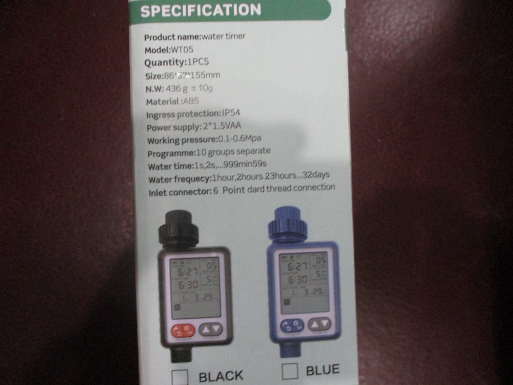 water timer automatic irrigation