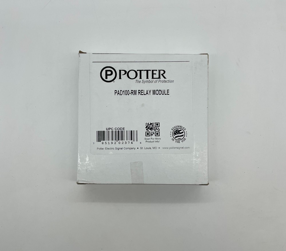 Potter PAD100-RM - Same Day Shipping (SEALED)
