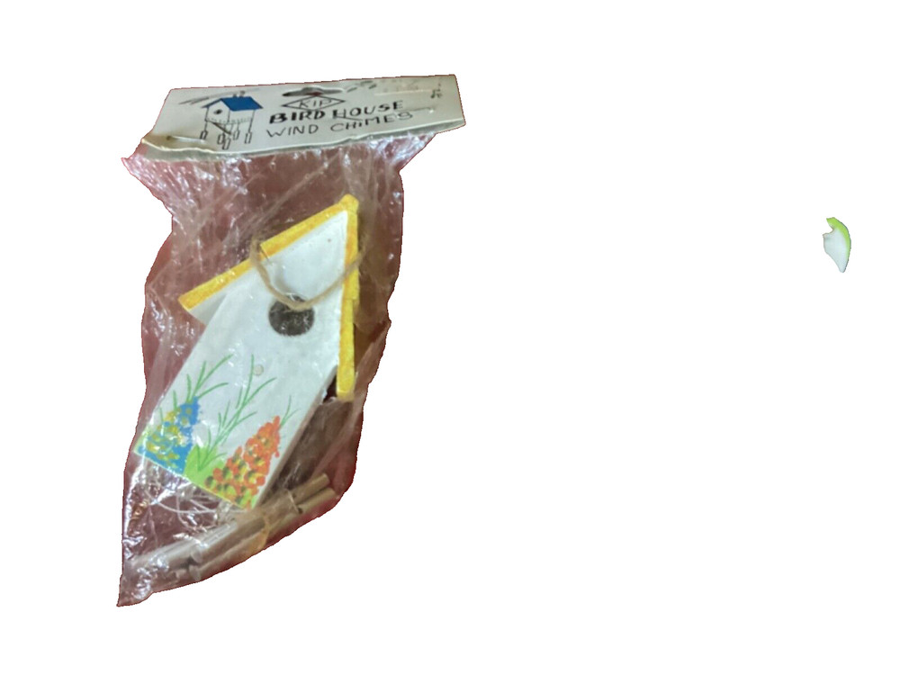 KIP Bird House Wind Chimes new in package