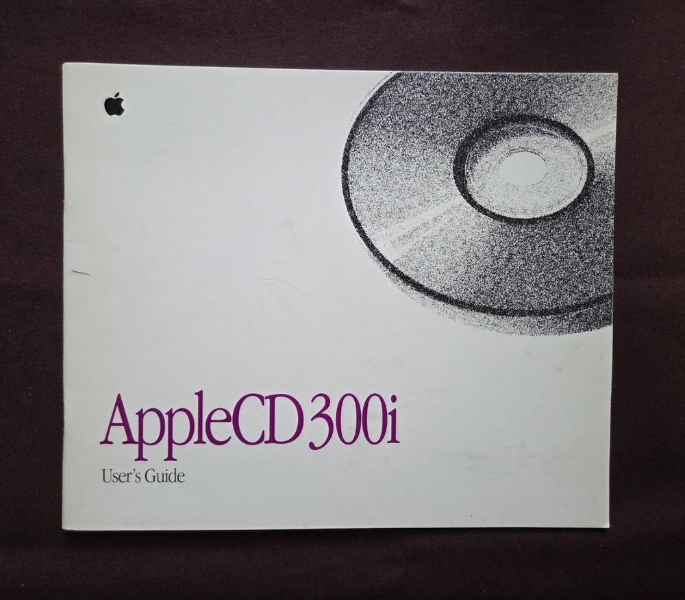 AppleCD300i User's Guide