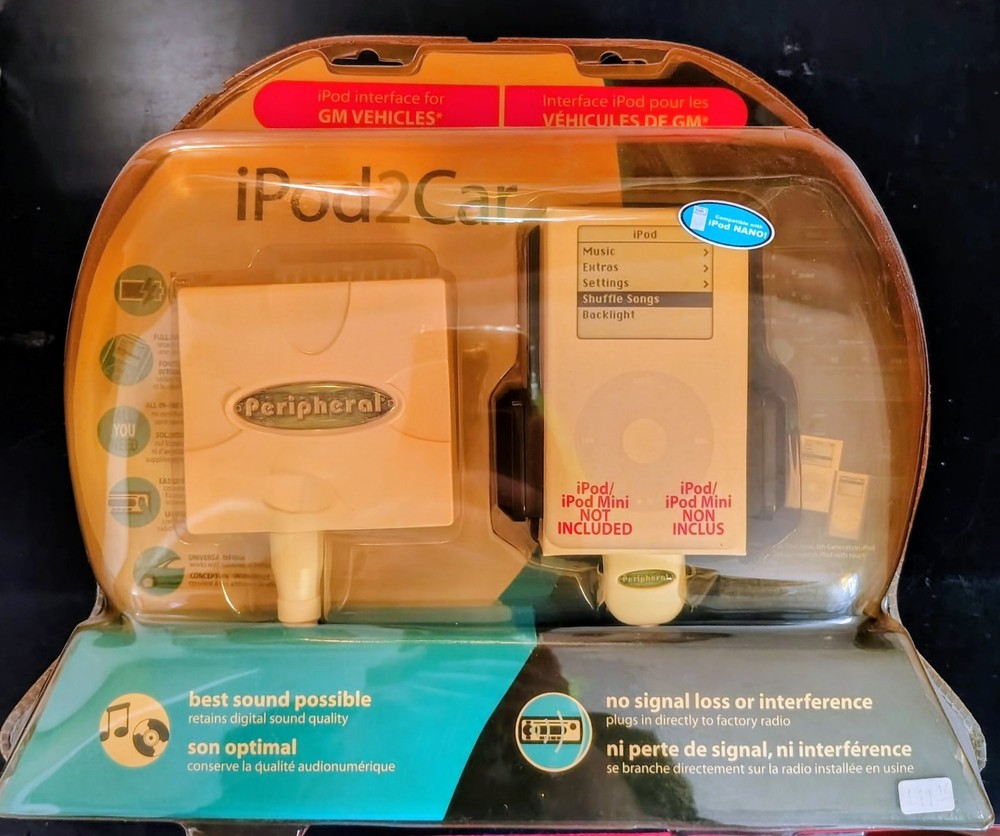 iPod2Car Interface For GM Vehicles*New/Unopened*