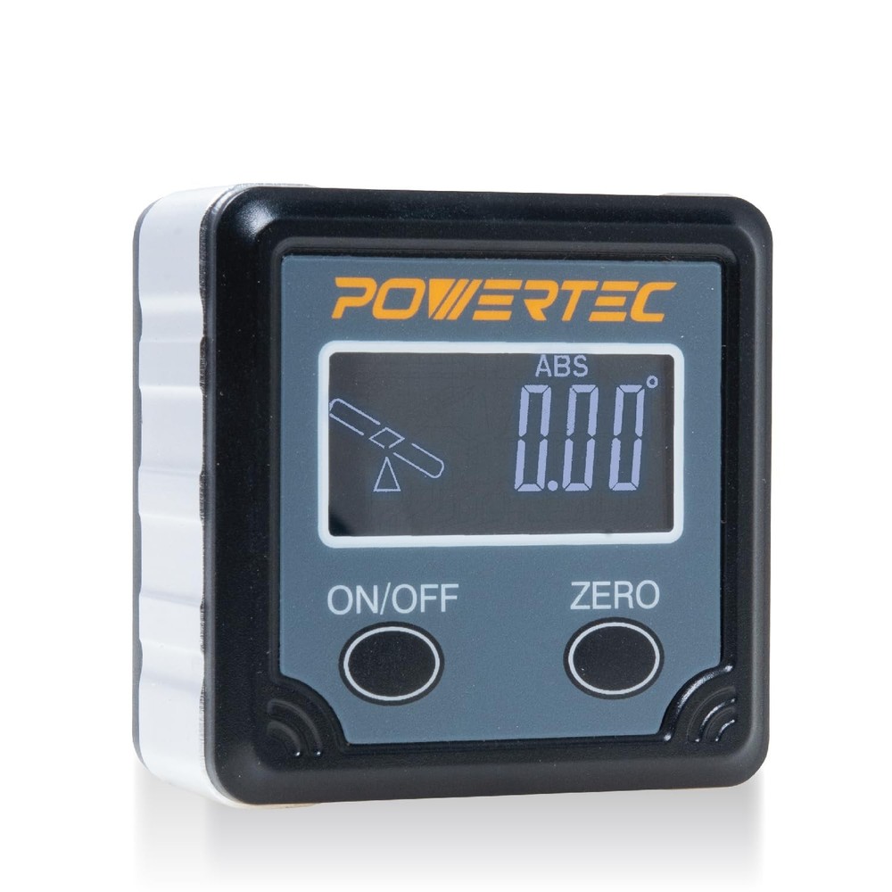 POWERTEC 71828 Table Saw Angle Gauge, Digital Finder Protractor,...