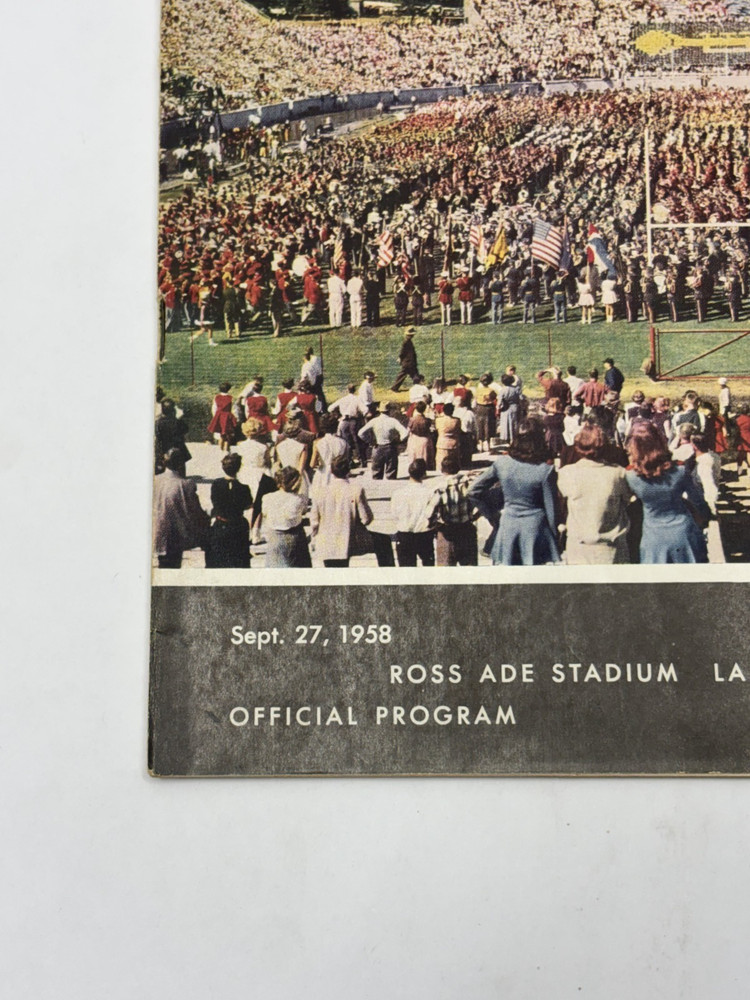 1958 Nebraska Vs. Purdue football program NCAA
