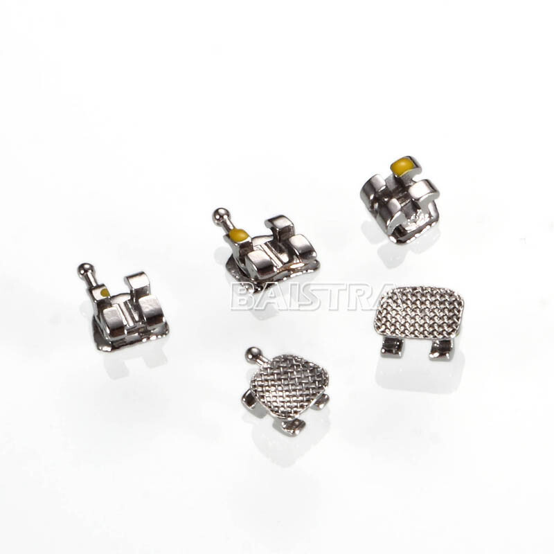 AZDENT Dental Orthodontic Brackets Braces Mini Roth MBT Slot 022/018 Hooks 345