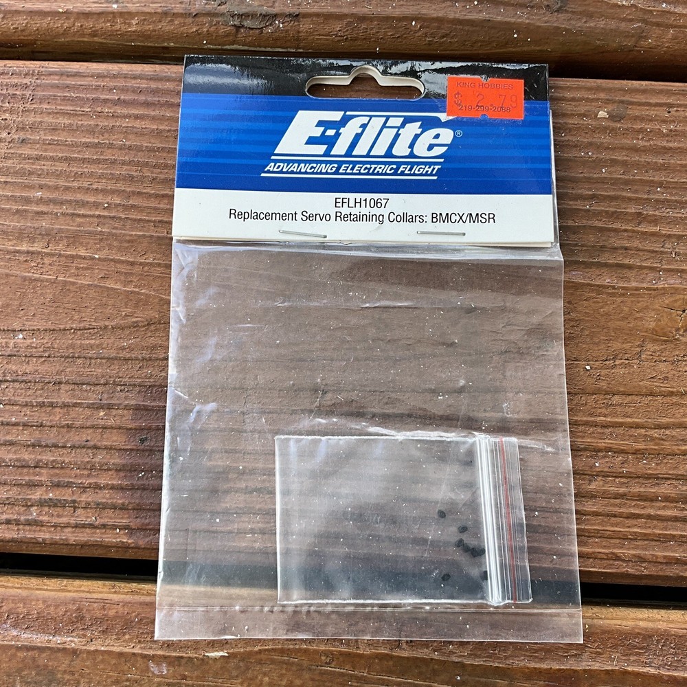Blade E-flite EFLH1067) Replacement Servo Retaining Collars: BMCX/MSR NIB