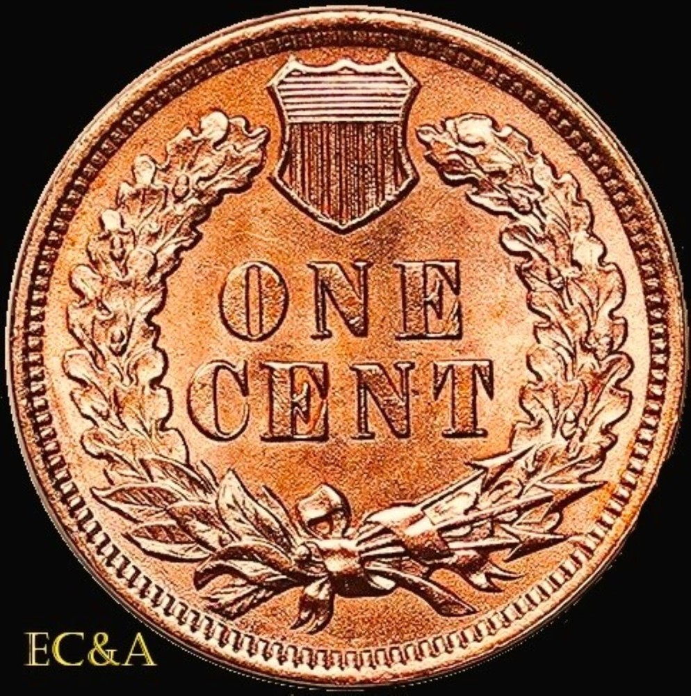 1906 INDIAN HEAD CENT RED UNCIRCULATED SOLID GEM (IH945)