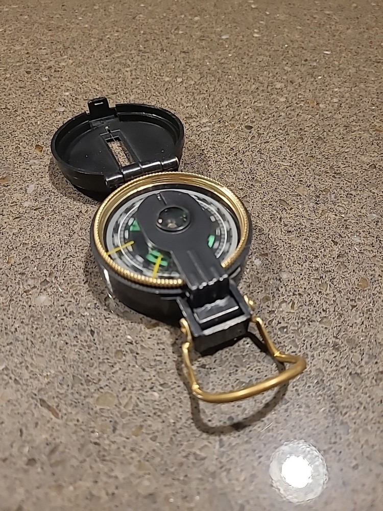 Vintage Working Academy Engineer Directional Compass