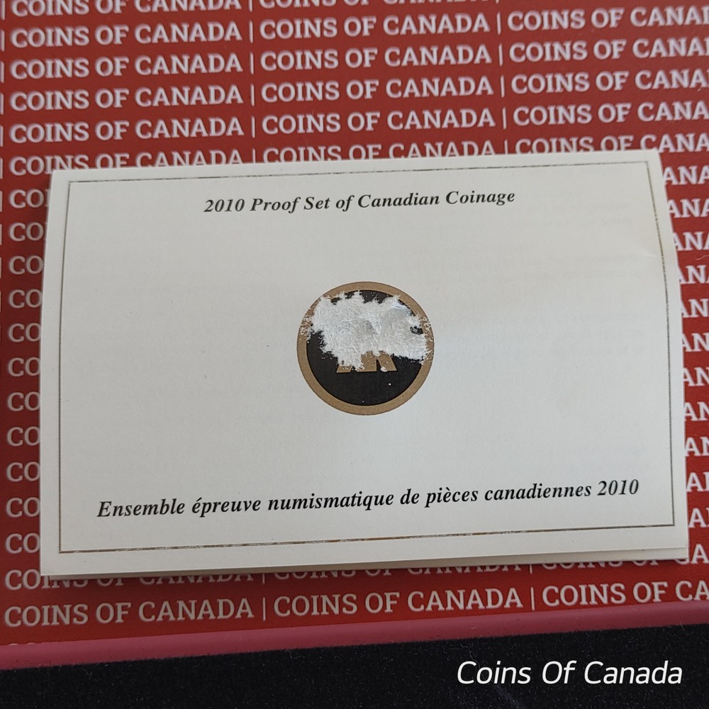 2010 Canada 8 Coin Proof Set - With Special Edition Silver Dollar #coinsofcanada