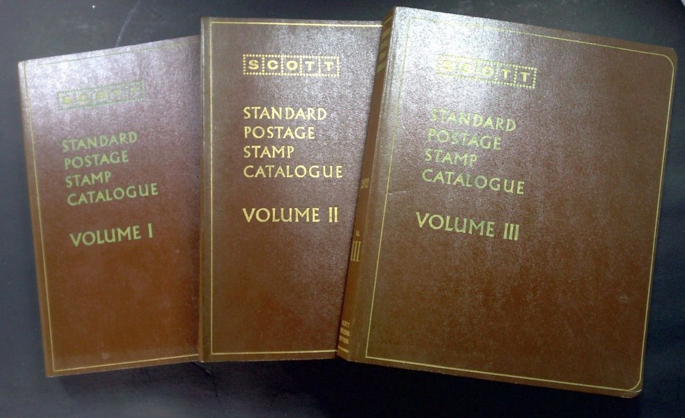 Scott Standard Postage Stamp Catalogue 1972 3 Volumes Encyclopedia Philately