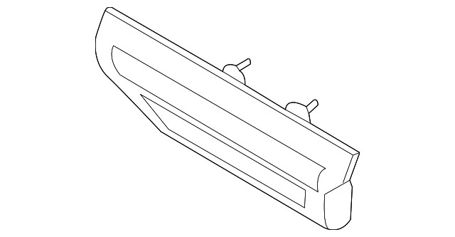 Genuine Ford Tailgate Handle JL3Z9943400DB