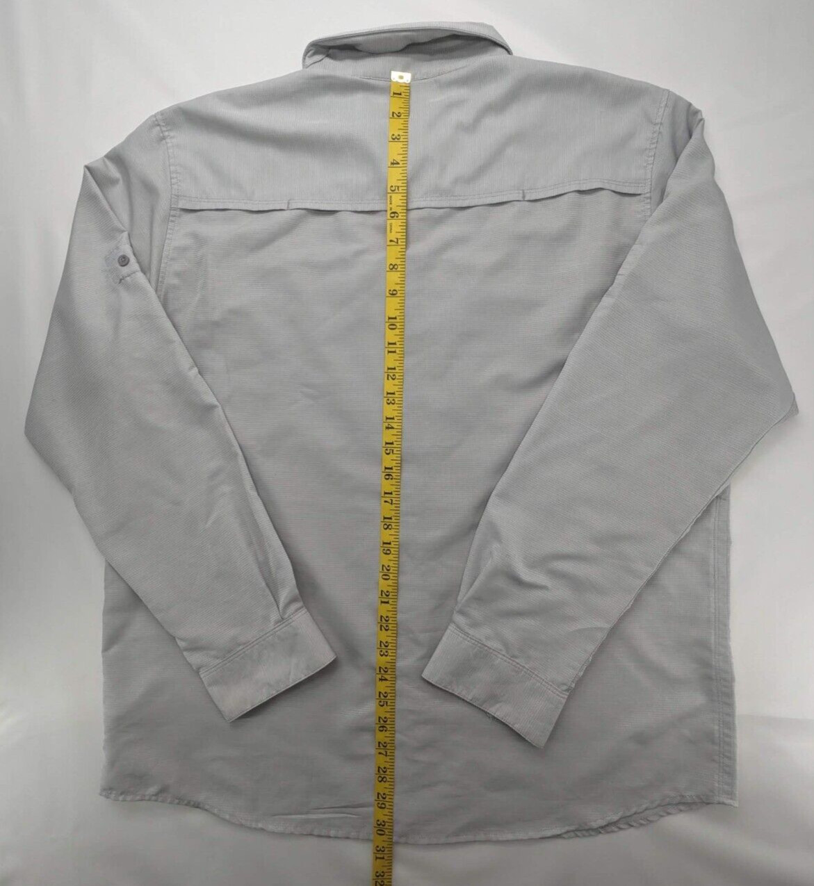 Mountain Hardwear Shirt Mens XL TG Gray Hiking Performance LS Vented