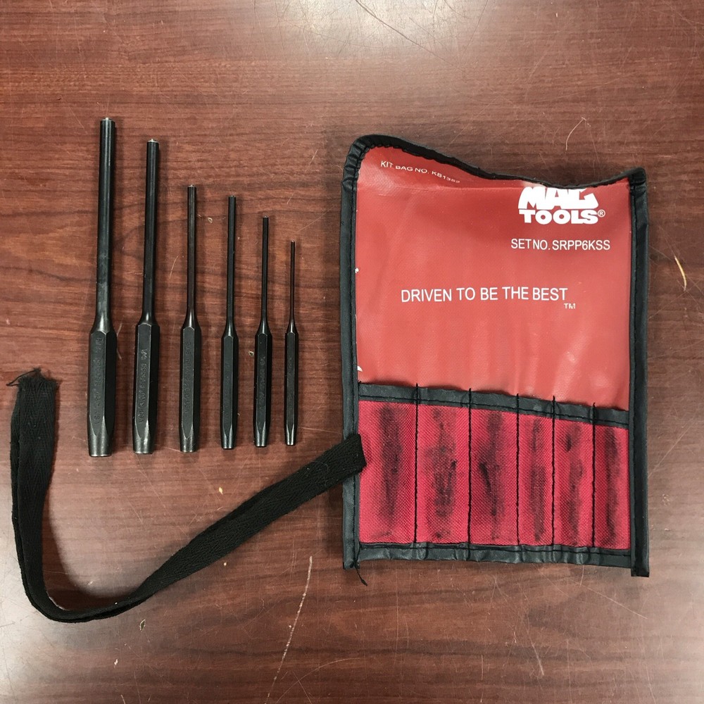 Mac Tools 6-PC. Roll Pin Punch Set # SRPP6KSS