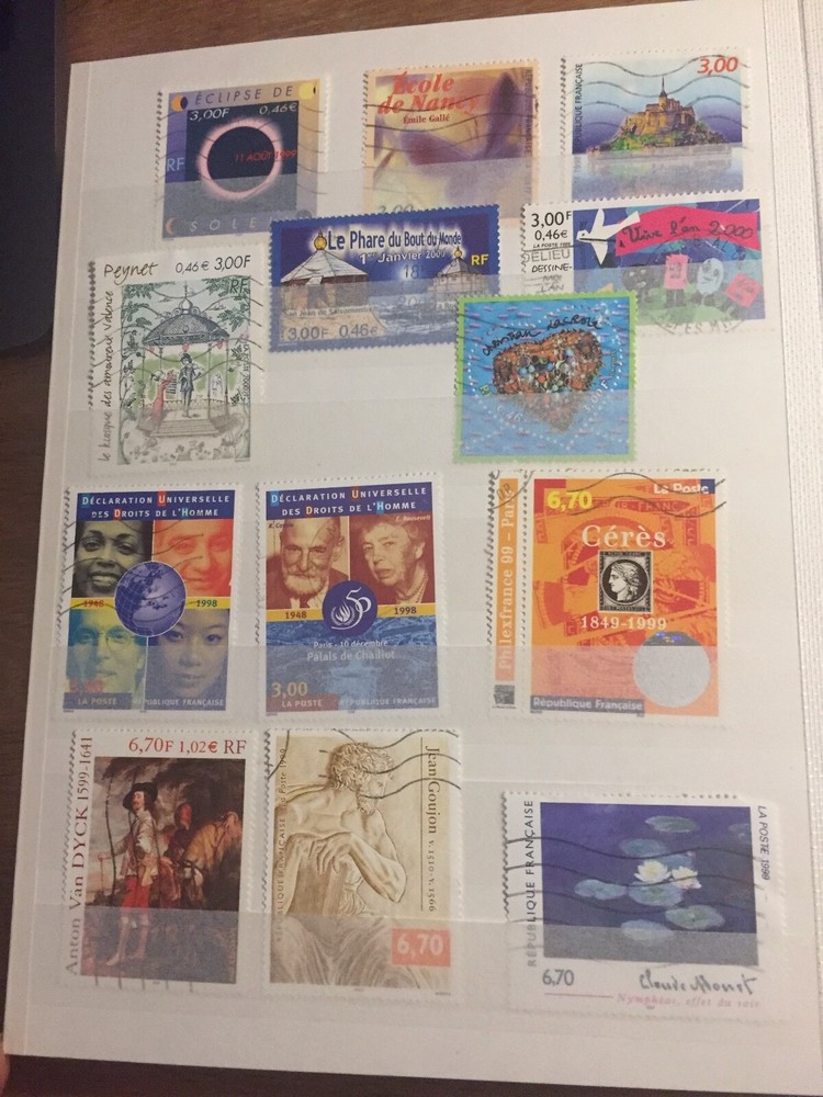 Complete 185 Stamp Binder Stamps