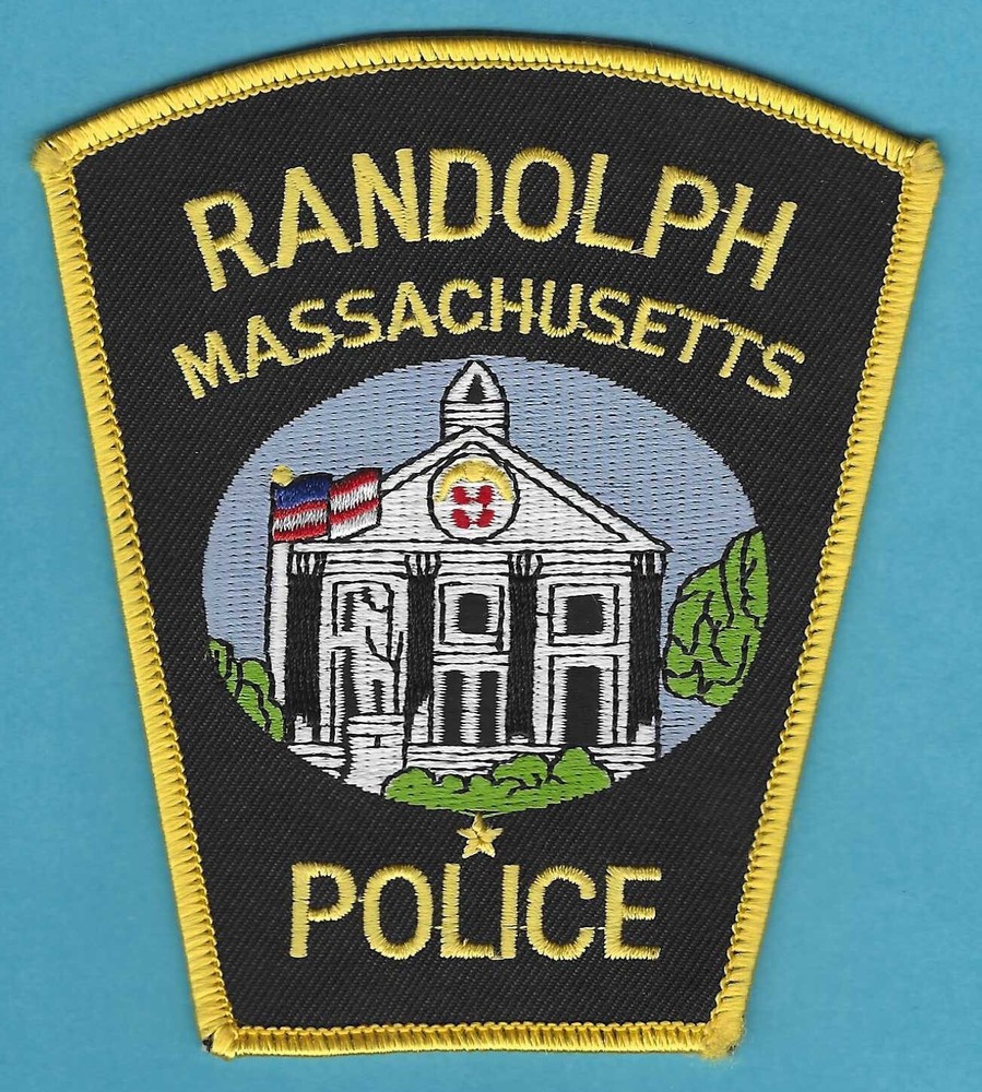 RANDOLPH MASSACHUSETTS POLICE PATCH