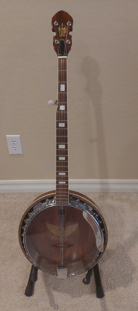 Dakota 5 String Banjo With Remo Head