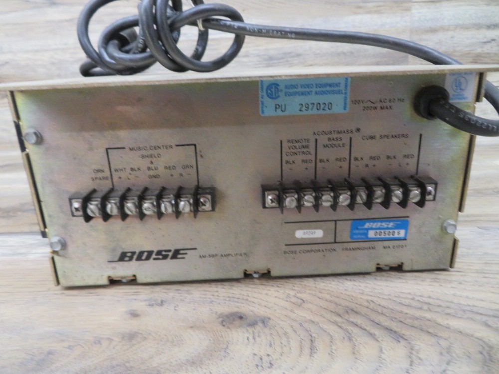 BOSE ~ Model AM-5BP ~ Powered Module Amplifier