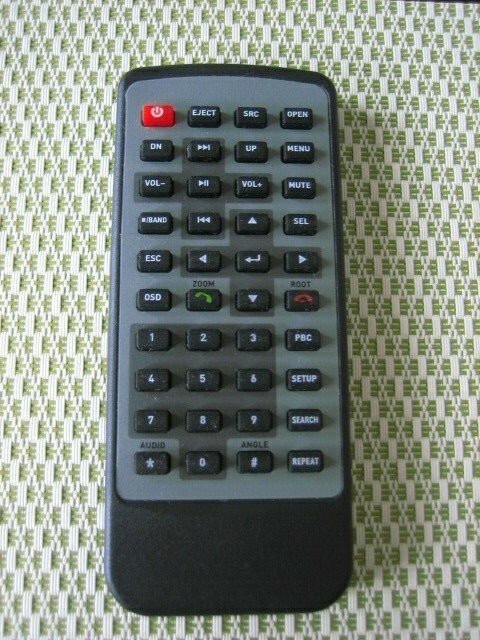 Power Acoustik PD-1032B, PDN623B, PD-627B Wireless Remote