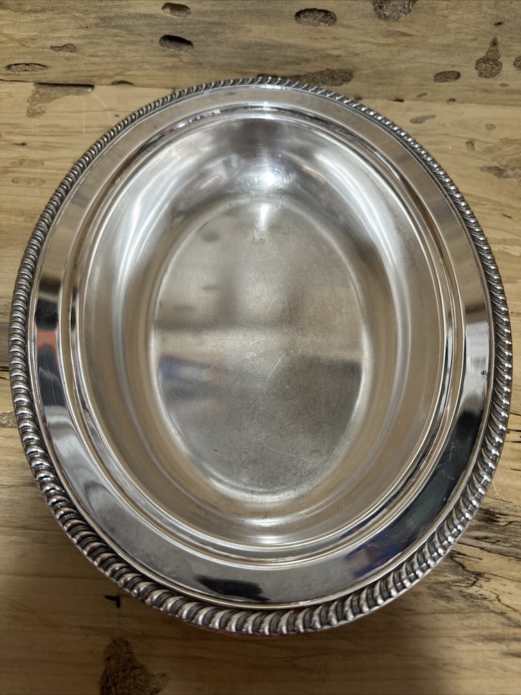 WSB 114 E.P.C Silver Oval Serving Tray 366g E540