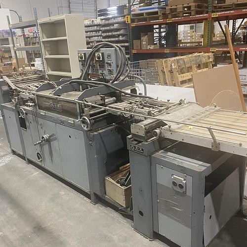 EZ MACHINE AUTO TABBING MACHINE.