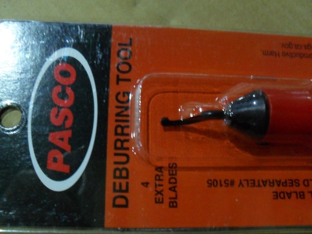 Pasco 5104 Copper deburring tool with 4 blades