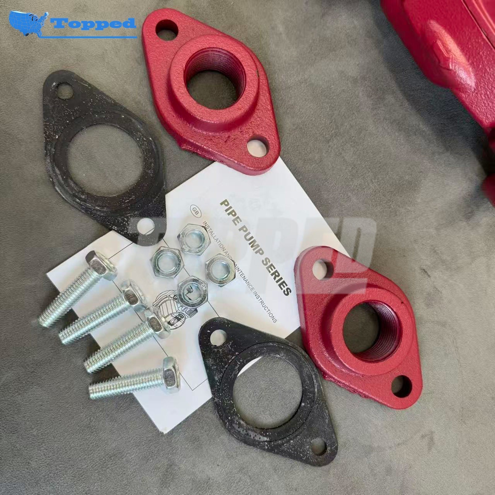 UP43-75BF Bronze Circulator Pump for Grundfos 115V 1-Speed 40.9GPM 1-1/2"Flange