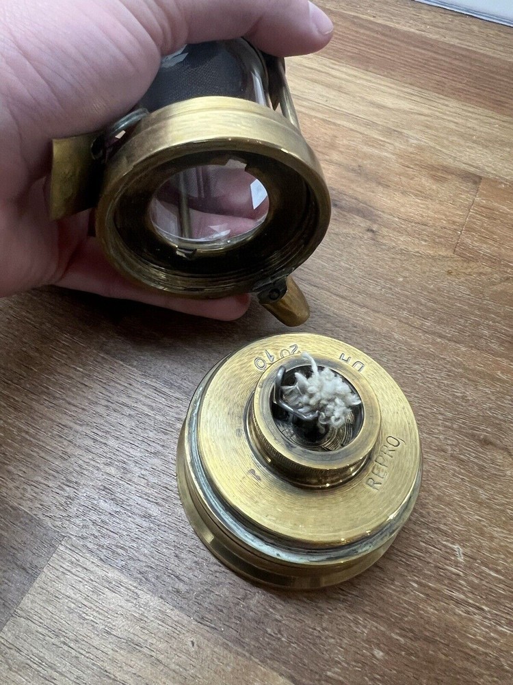 Laidler Durham Brass Miners Lamp - Mining (B)
