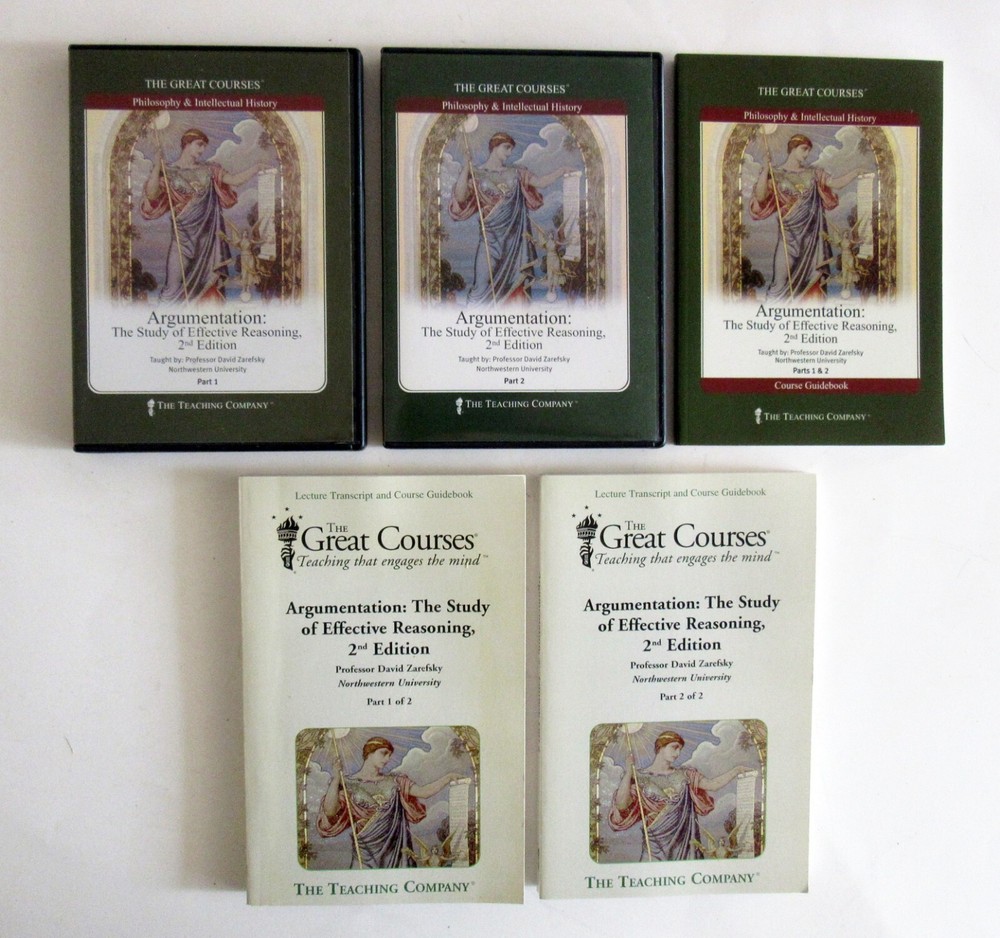 Great Courses, Argumentation: The Study of Effective Reasoning, 2nd Edition