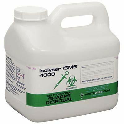 Isolyser SMS Sharps Self-Disposal System (5.8 Liter)