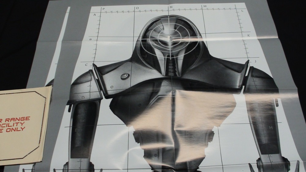Loot Crate Battlestar Galatica Range Sheet Target Poster 2 Pack!