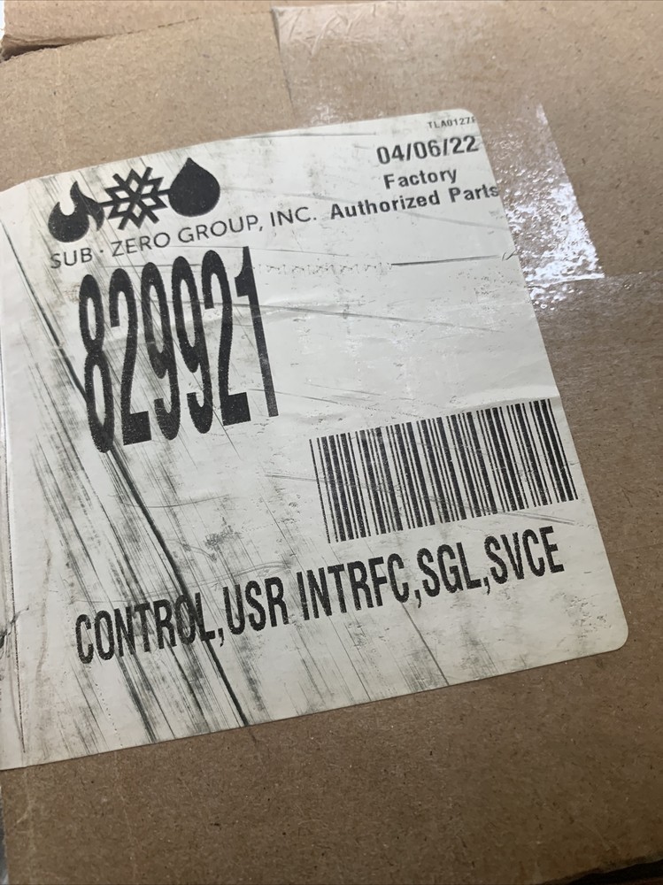 Sub-Zero Wolf E Series Oven Control Panel or UIM Replacement 829921, Stainless