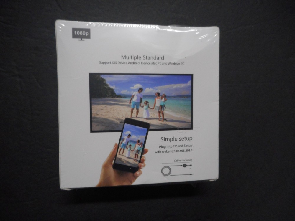 G2 Pro 1080p Wireless Display Receiver In Box. New Condition.