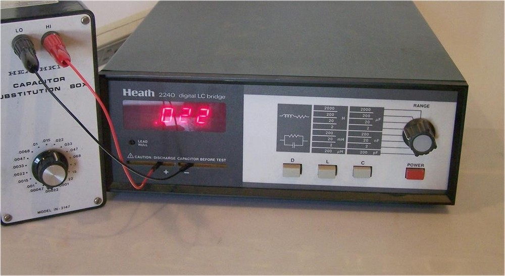Heathkit Digital LC Bridge model IT-2240