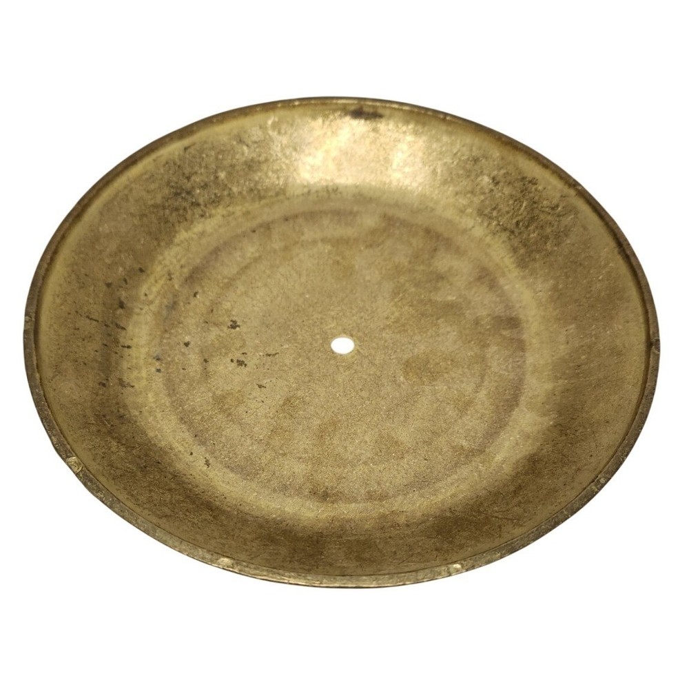 Vintage Victorian Style 9" Solid Brass Ceiling Mount Medallion / Canopy