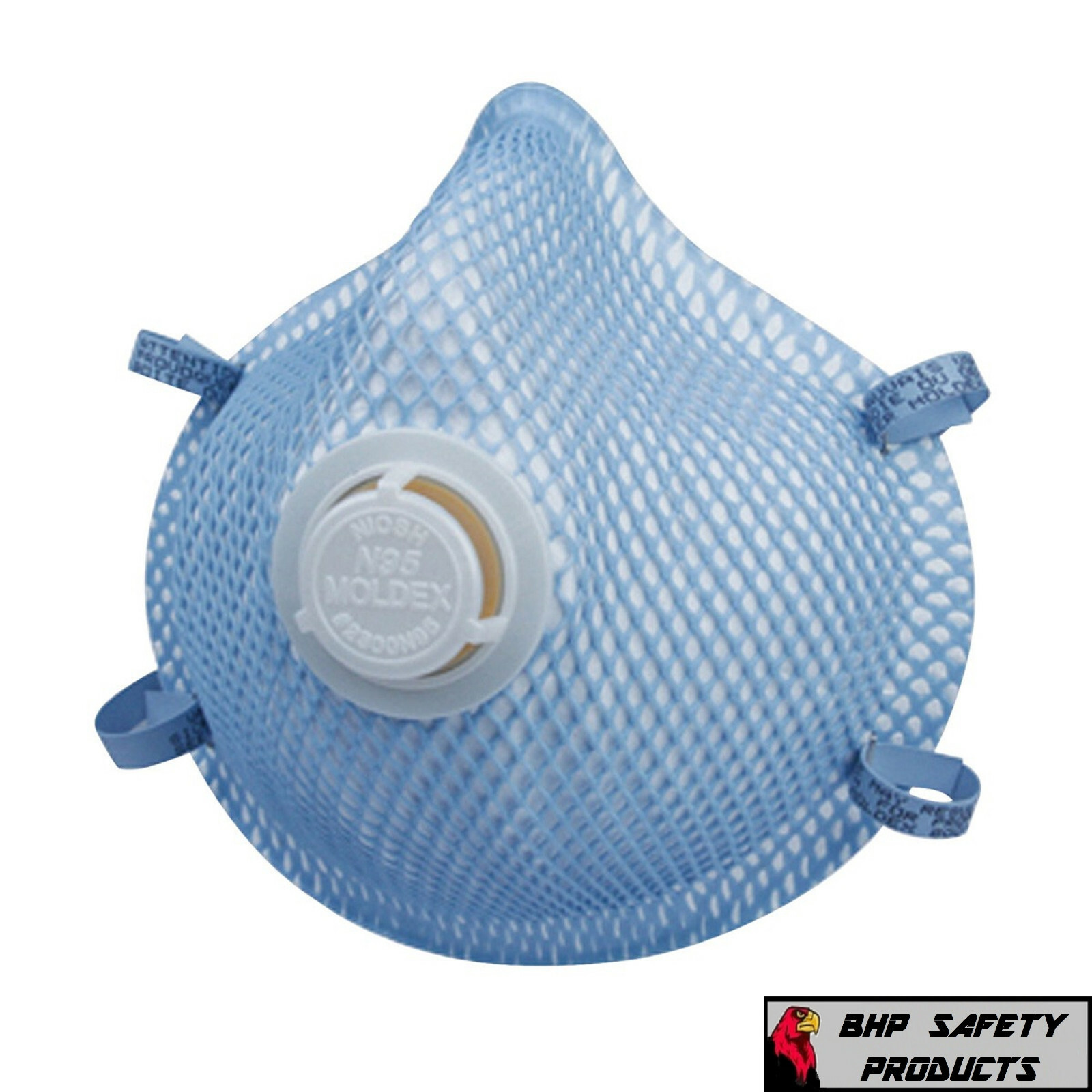 Moldex 2300 N95 Particulate Respirator Mask w/ Valve 1 Case / 10 Boxes 100 Masks