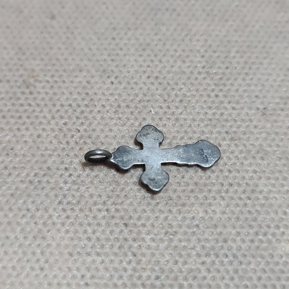 ANCIENT IMPERIAL RUSSIAN 84 SILVER cross